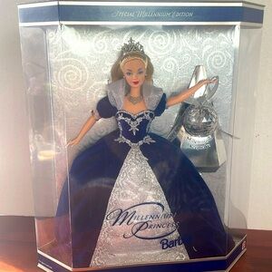 1999 Millennium Princess Barbie Special Edition NIB Mint